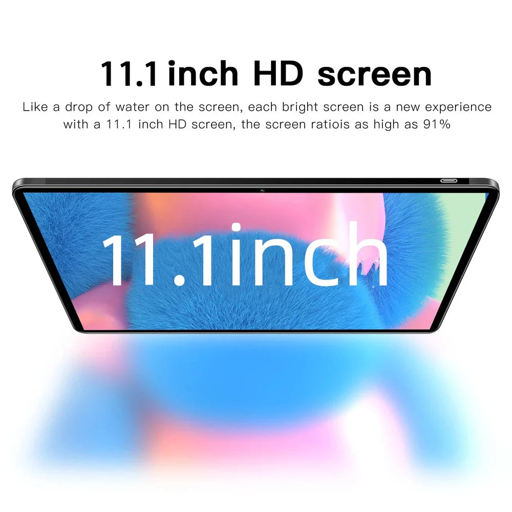 2025 15" Pro Android Tablet – Snapdragon 870, 22GB+2TB, 20000mAh, 5G Dual SIM, WiFi, HD 4K Mi Tab