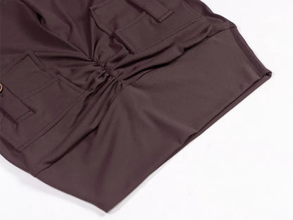 QINACTIVE Women’s Yoga Shorts — High Waist Scrunched Butt Pocket Push-Up Gym Leggings & Sexy Booty Fitness Tights
