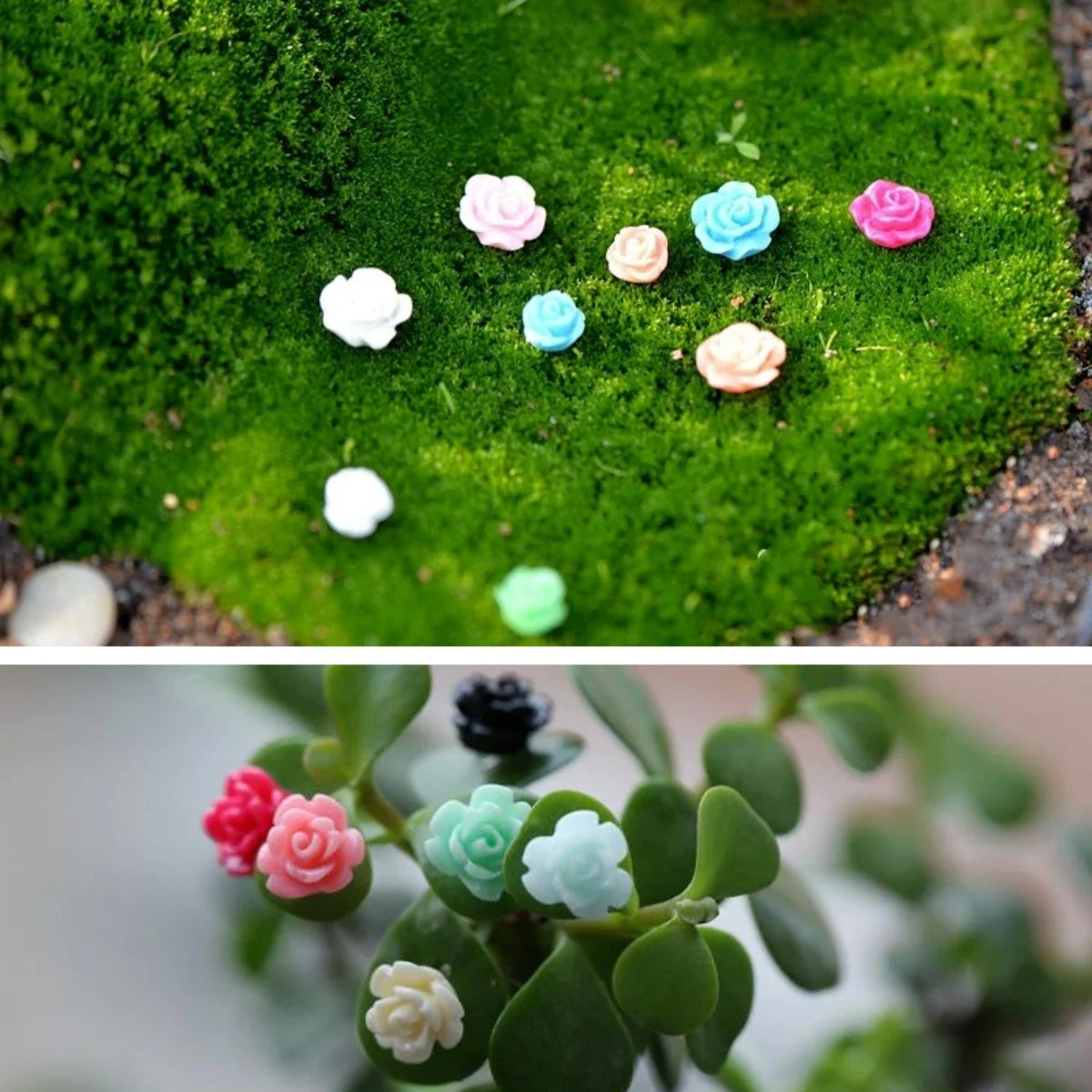 DIY Fairy Garden Miniature Figurines - Garden Pot, Dollhouse & Landscape Decorations
