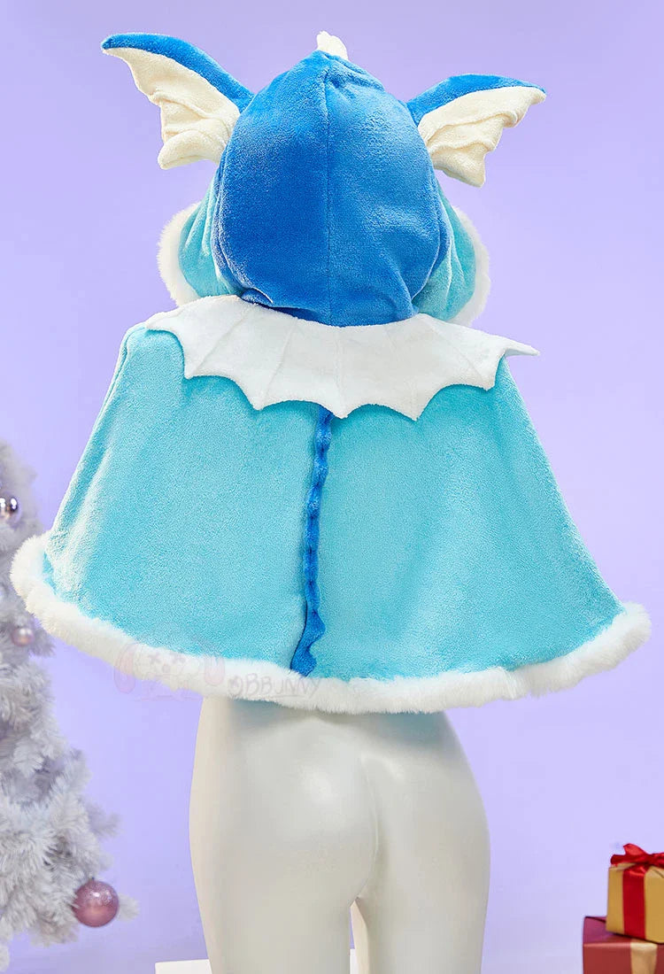 Anime Vaporeon Umbreon Sylveon Cosplay Costume - Sexy Cloak Dress Outfit for Women, Halloween & Christmas