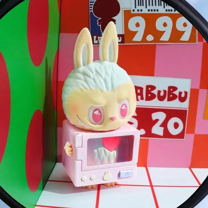 POP MART Labubu The Monsters — Wacky Mart Series Blind Box, Cute Anime Doll Figure, Desktop Ornament Mystery Toy