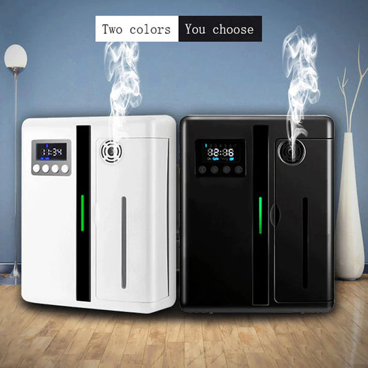 Wall-Mounted Aroma Diffuser - 160ML Scent Machine with Fan for Large Area Hotel Lobby and Home Fragrance