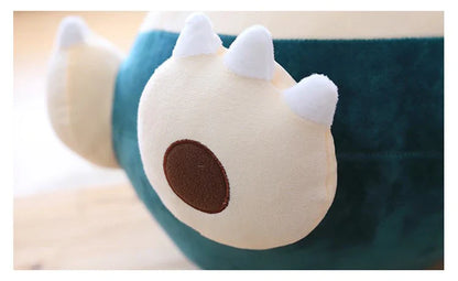 30/50cm Pokémon Snorlax Plush Toy — Soft Anime Stuffed Doll, Cartoon Monster Elf, Birthday Gift for Girls