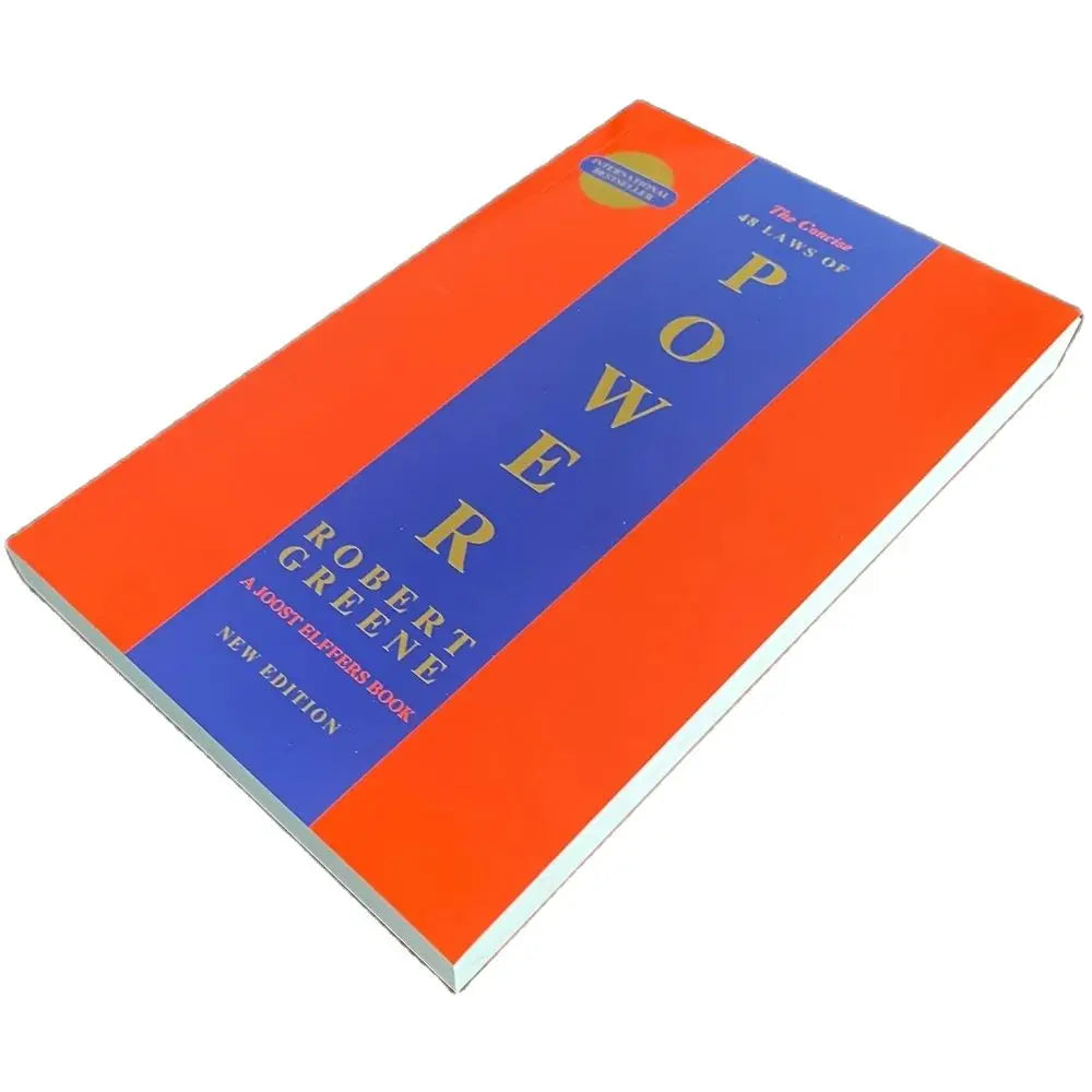The Concise 48 Laws of Power by Robert Greene – Political Leadership, Philosophy & Motivation Book for Adults