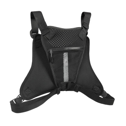 Sports Chest Bag – Lightweight Waterproof Running Vest with Pocket, Phone Holder & Large Capacity Tactical Front Pack