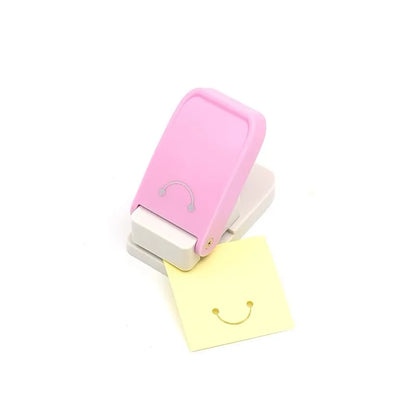 Random Color Creative Keychain Hole Punch – DIY Scrapbook Embossing & Craft Tool