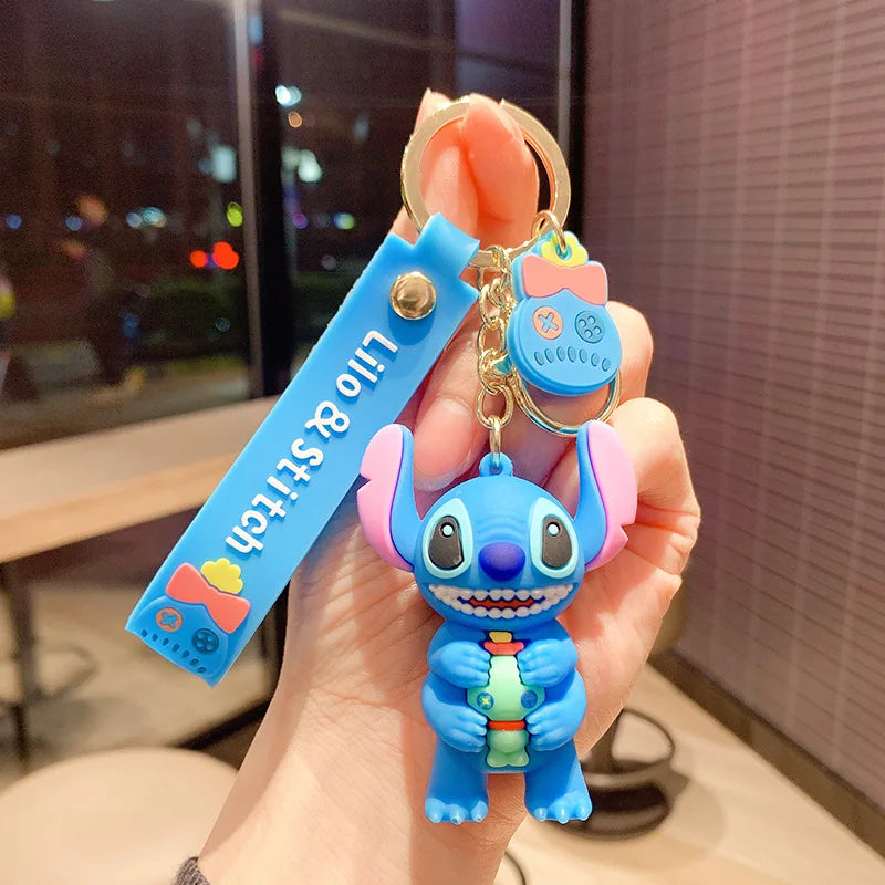 Kawaii Anime Disney Toy Story Keychain – Cartoon Doll Pendant Keyring for Kids, Personalized Gift