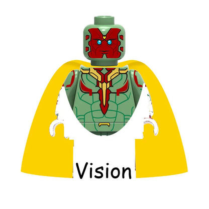Super Heroes Model Figure Blocks – Invisible Predator vs Alien Jungle Killer Construction Toy for Children
