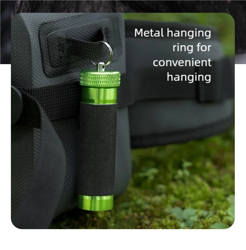 Aluminum Alloy Line Pull Rod — Rubber Anti-Slip Fishing Tool for Snag Pulling, Hook Tying, Knotting, and Hand Protection