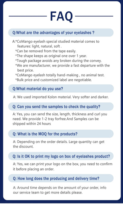 CoMango Wispy Premade Volume Lash Fans – 3-10D Individual Short Stem Faux Mink Russian Eyelash Extensions, 320 Fans