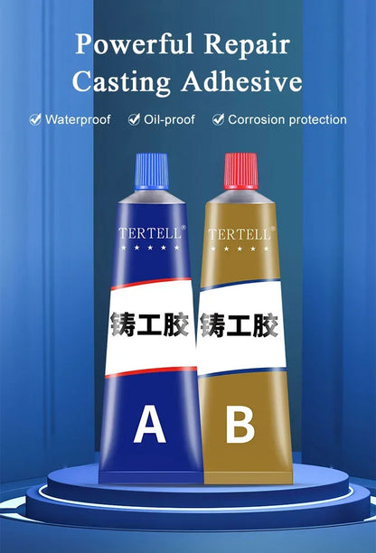 AB Type Super Strong Glue – Waterproof Metal Repair & Sealant for Casting, Welding, and Roof Waterproofing
