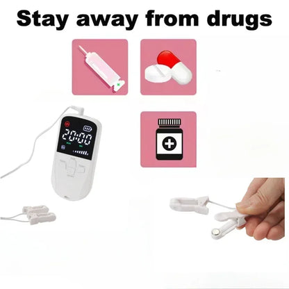 Vagus Nerve Stimulation Ear Clip — Sleep Aid Device for Insomnia, Deep Sleep, Anxiety, and Depression Relief