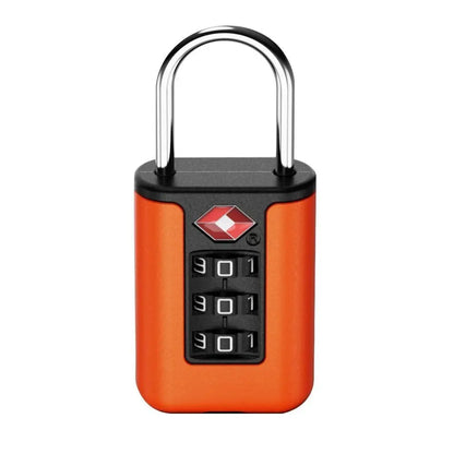 3-Digit Resettable Combination Mini Padlock – Luggage, Backpack, Zipper & Cabinet Security Lock for Travel & Dorm Use