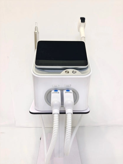 2-in-1 808nm Diode Laser Hair Removal & Picosecond Tattoo Machine – Portable 4000W Q-Switched Device