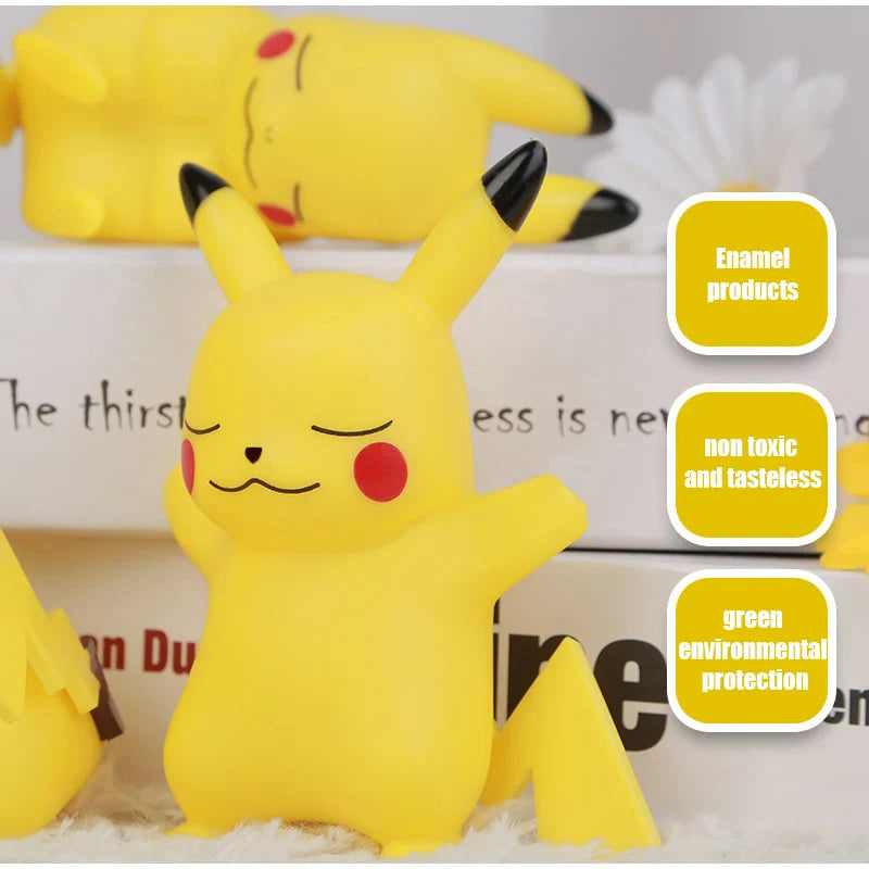 Pokemon Pikachu Night Light – Glowing Bedside Lamp & Cute Toy for Kids’ Birthday or Christmas Gift