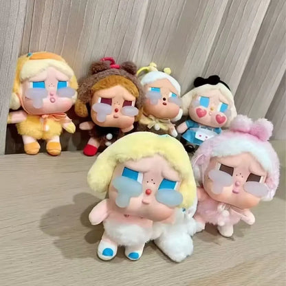 CRYBABY Tear Factory Vinyl Plush Doll – Crying Baby Blind Box Keychain & Backpack Pendant Gift