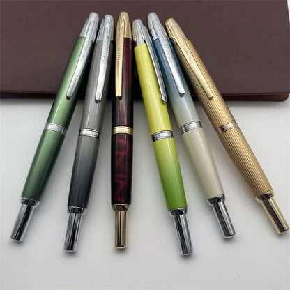 Jinhao 10 Limited Edition Gradient Fountain Pen — Retractable Press, EF/F Nib with Ink Converter, Writing Gift Pen