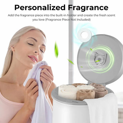 Deluxe 20L Towel Warmer – Large-Capacity Household Heated Towel Bucket with Child Lock & Aromatherapy