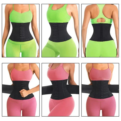 Women’s Waist Trainer – Tummy Control Slimming Body Shaper & Flat Belly Corset Belt