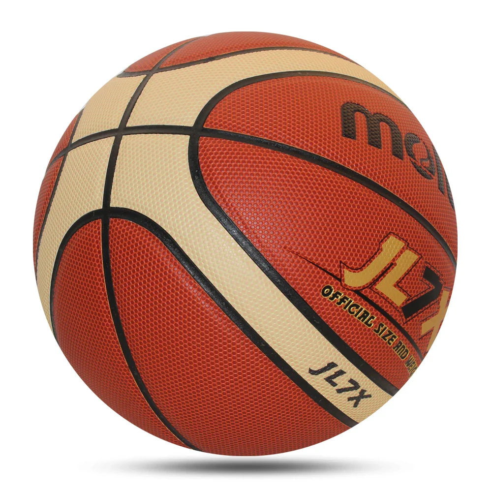 2025 Molten Basketball — Official Size 5/6/7 PU Indoor & Outdoor Ball for Men, Training, Match & Team Games
