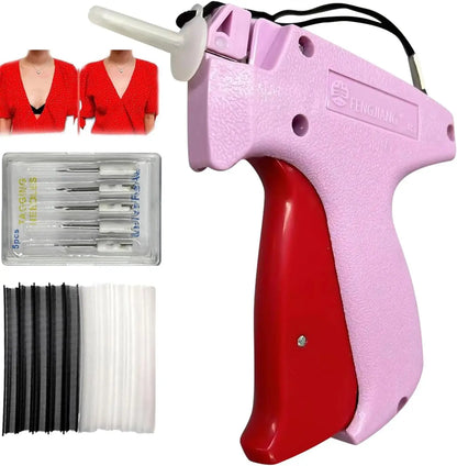 Quick Clothing & Quilt Fixer Tag Gun Set — Portable Buckle Glue Needle Tool for Garment & Blanket Fastening