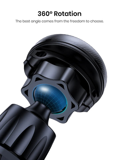 TOPK Magnetic Car Phone Mount – 6 N52 Magnets Air Vent Holder for iPhone 15 and Universal Smartphones