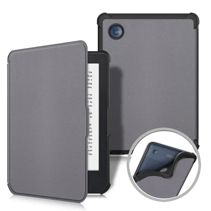 Kobo Clara BW/Clara Colour 2024 Case - 6 Inch Auto Wake Sleep PU Leather Cover, Soft Magnetic Ereader Hoesje N365 N367 Funda