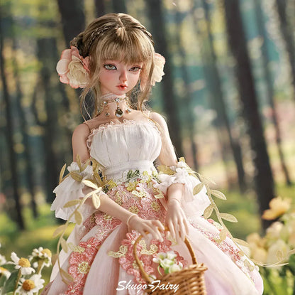 Sakina 1/4 Bariy Flower Jellyfish Resin Ball-Jointed Doll – Fullset Fantasy Art Toy Gift for Girls