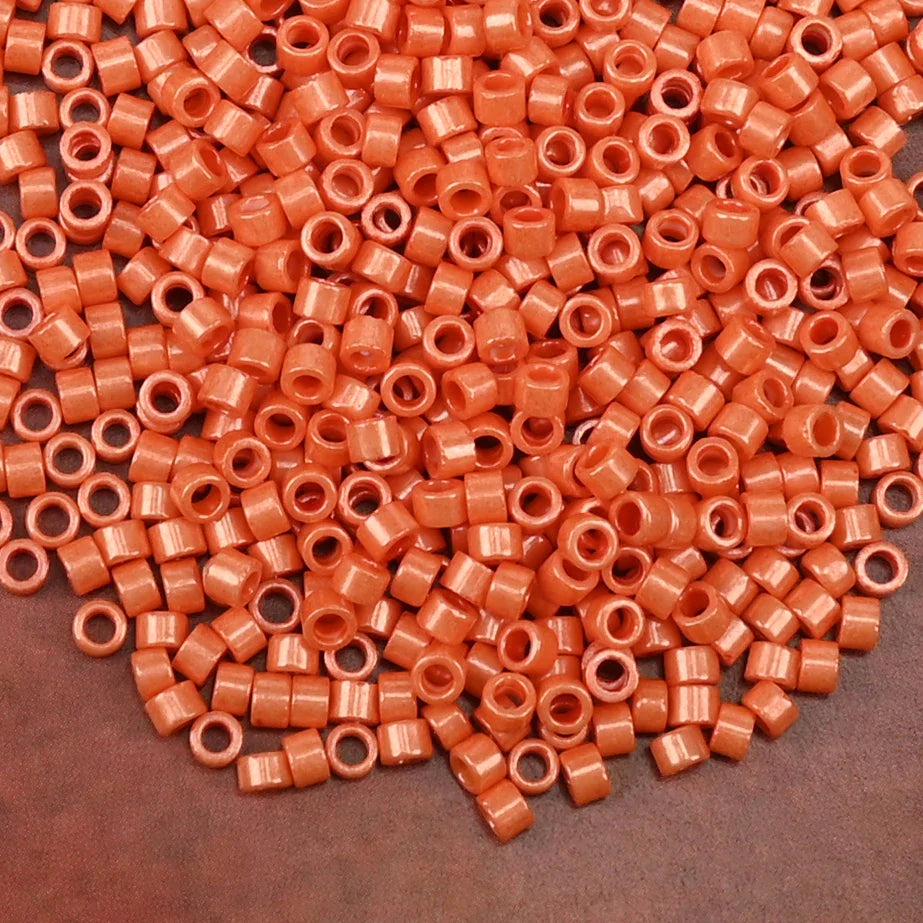 2.5mm Mini Glass Cylinder Beads – Antique Pearl Color Craft Beads for DIY Bracelets & Necklaces Jewelry Making Accessories