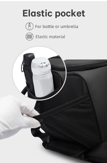 BANGE Waterproof Sports Gym Bag for Men - Fitness Training & Outdoor Dry Wet Separation Travel Bag
