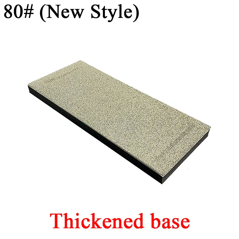 Thickened Non-Slip Diamond Knife Sharpener – 15° Kitchen Whetstone & Leather Polishing System