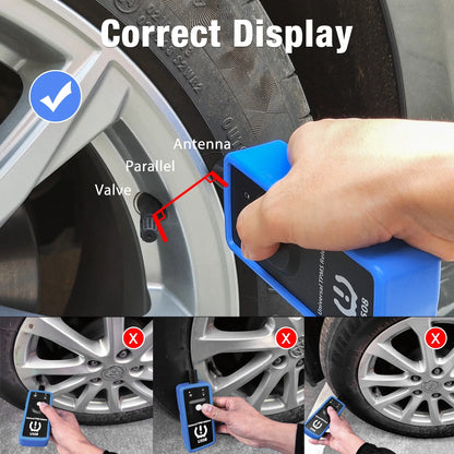 Universal Car TPMS Reset Tool - Tire Pressure Monitor Sensor System Relearn Tool U508 for Ford, Opel, BMW, Jeep, GMC, Chevrolet