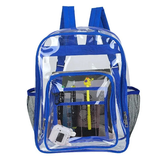 Transparent Shoulder Bag | Unisex Large Capacity Waterproof Multifunctional Backpack for Men & Women