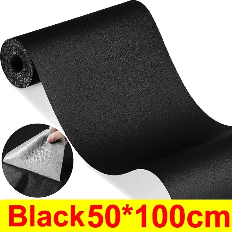 Self-Adhesive Leather Repair Tape - Cuttable Patch for Sofas, Furniture & Car Seats