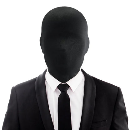 Black Full Face No-Hole Balaclava Hat – Unisex Army Tactical UV Protection Ski Mask for Bike & Motorcycle