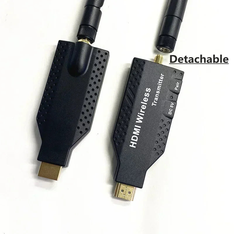 1080P 50M 5G Wireless HDMI Transmitter & Receiver – Audio Video Extender for PC, Camera to TV/Projector