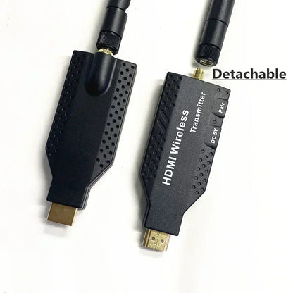 1080P 50M 5G Wireless HDMI Transmitter & Receiver – Audio Video Extender for PC, Camera to TV/Projector