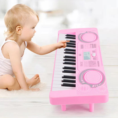 37-Key Children’s Electronic Piano Keyboard – Portable Educational Musical Toy, Ideal Christmas & Birthday Gift