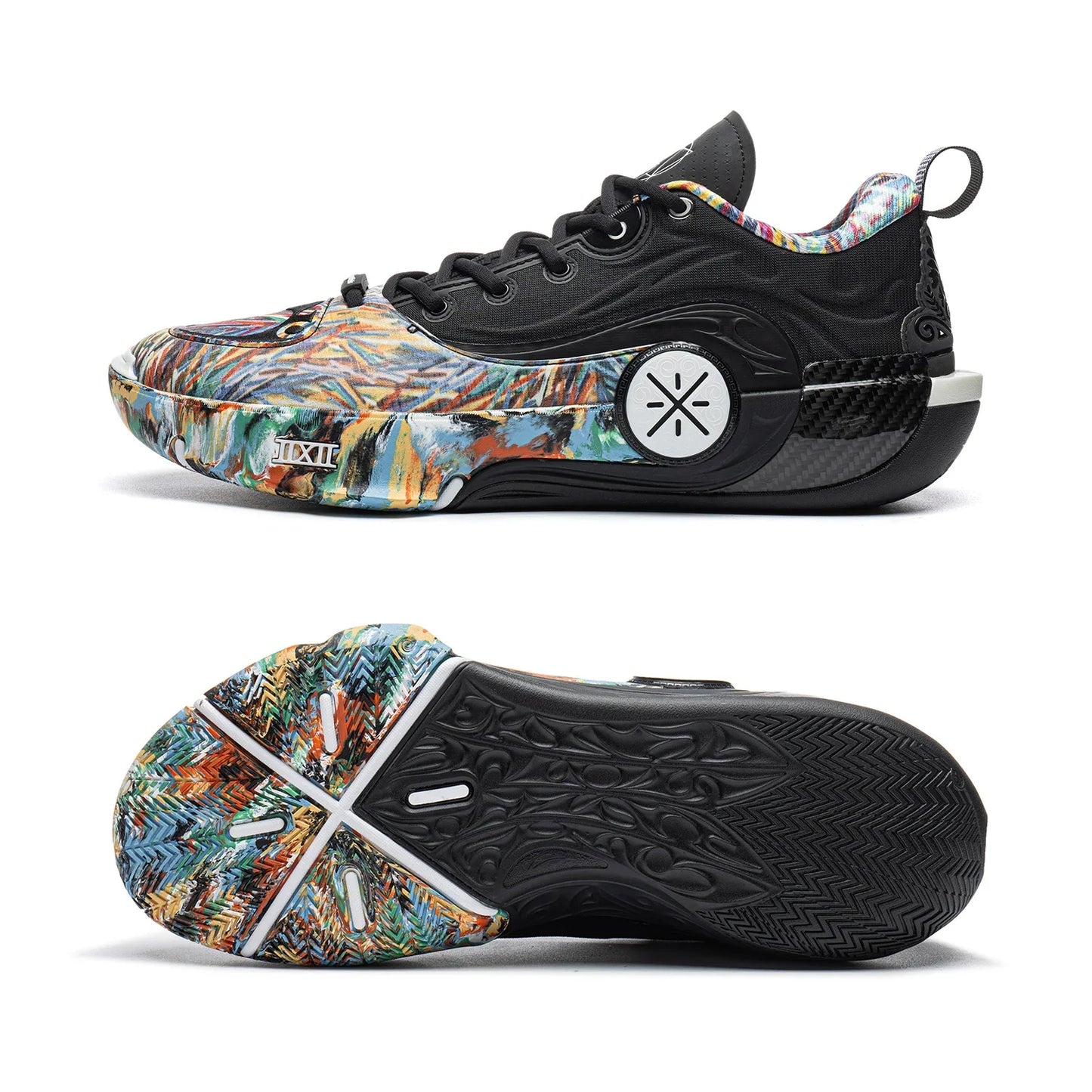 Li-Ning WAY OF WADE 12 Men's Basketball Shoes - SUPER BOOM Cushion Carbon-Fiber Plate Competition Sneakers