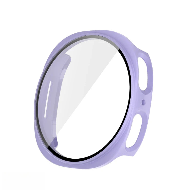 Tempered Glass + Protective Case for Samsung Galaxy Watch 8 (40mm/44mm & Classic) – Anti-Scratch Screen Protector Bumper Cover