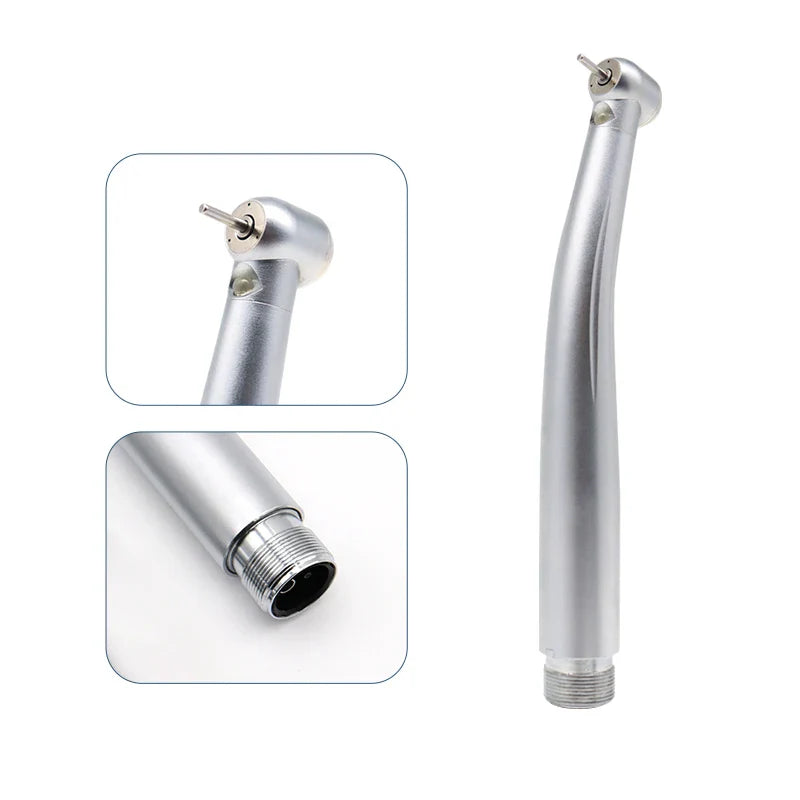 LED Dental Handpiece – High-Speed Push Button with 3 Water Spray, Ceramic Bearings & High Rotation Air Turbine Tip