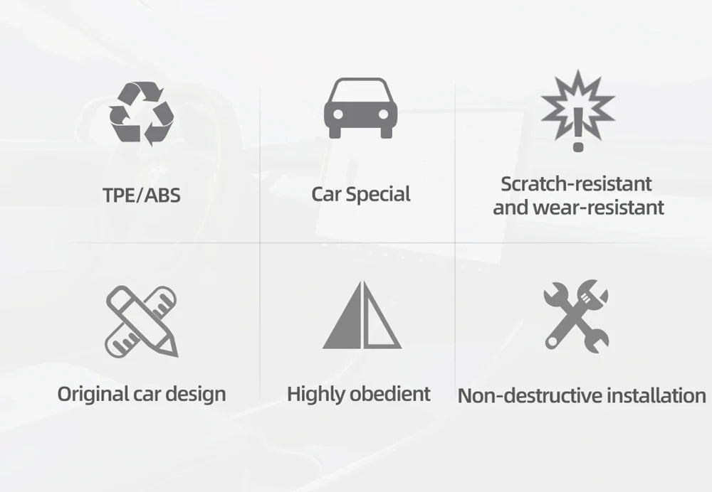 Rear Door Sill Protective Pad for Tesla Model Y – Anti-Kick Threshold Guard Cover Strip, Original Fit Accessories