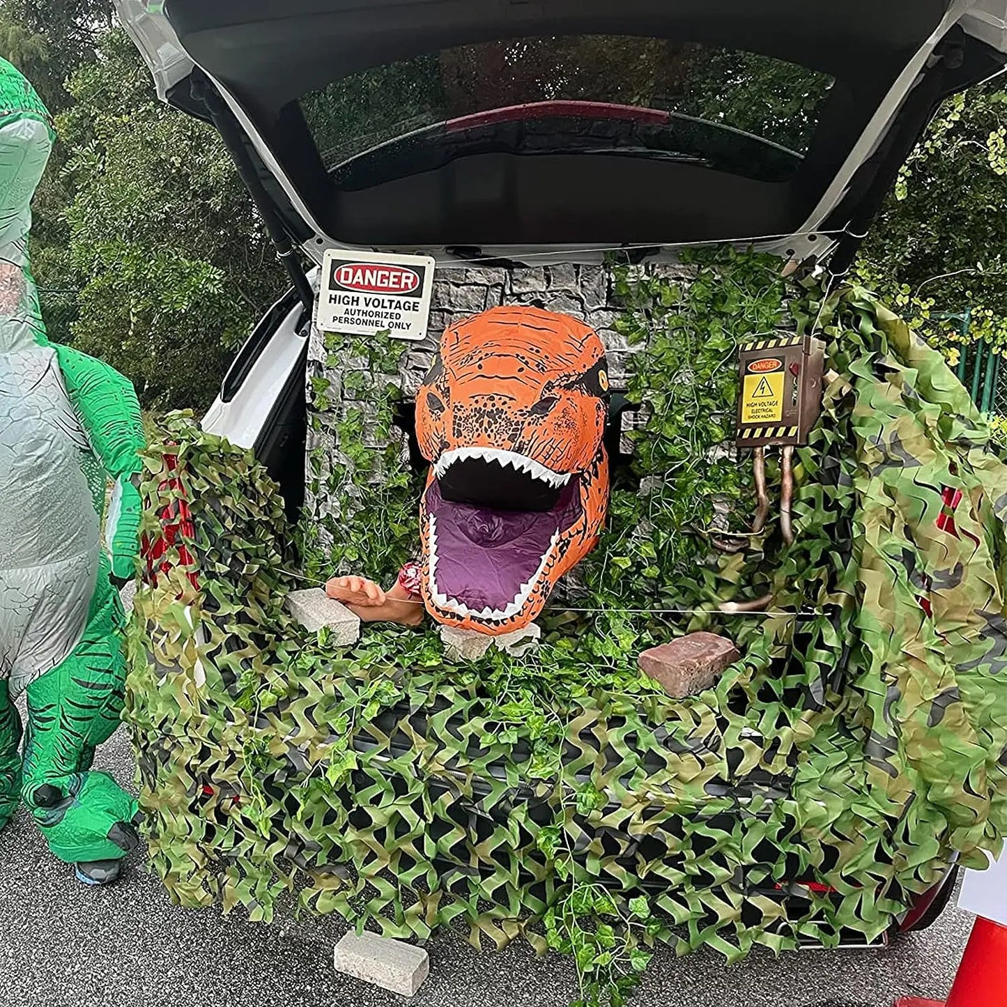 Camouflage Net Bulk Roll: Sunshade Mesh Nets for Hunting Blind, Military Theme Party Decorations