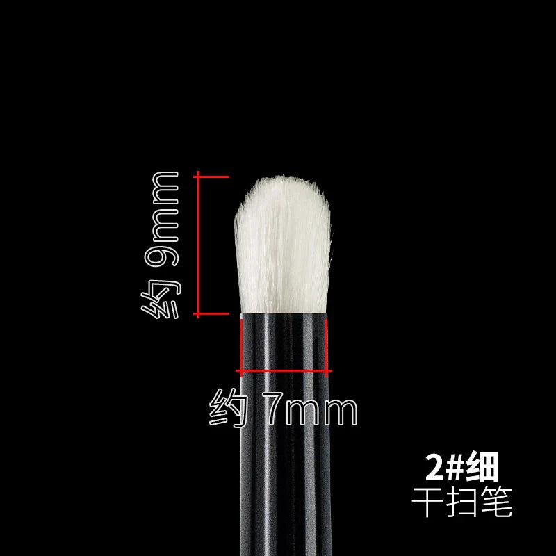 RAYSTUDIO Modeling Dry Brush – Dust & Debris Cleaning Tools for Military Kits, 3 Sizes