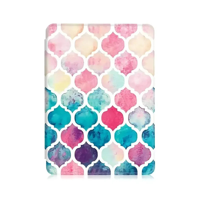 Leather Auto Sleep Case for Kindle Colorsoft Signature Edition (1st Gen, 7") & Paperwhite 12th Gen Protective Cover Funda