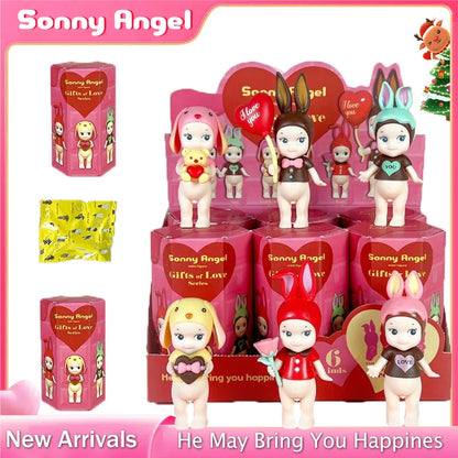 Sonny Angel Valentine's Day Blind Box — Love Gift Series Handmade Doll & Desktop Decoration Collectible Toy