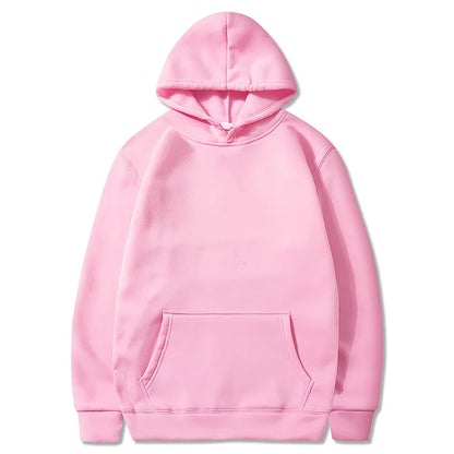 Solid Color Pocket Hoodie Sweatshirt - Unisex Casual Sports Pullover For Men And Women Multi Color Fashion Wear