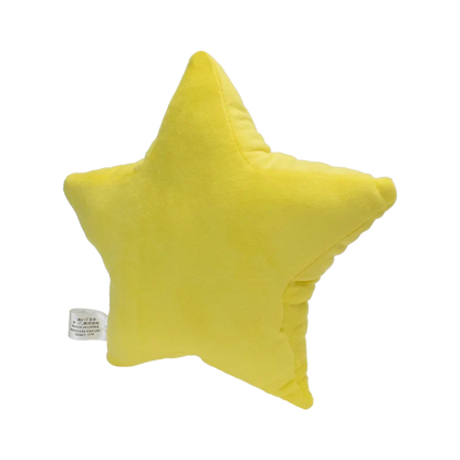 Yellow Super Star Plush Toy — 8" Stuffed All-Star Collection, Kids Birthday Gift & Throw Pillow Decor