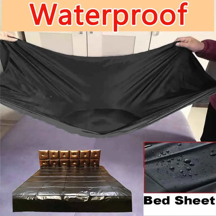 Waterproof PVC Bed Flat Sheet Mattress Cover – Urine & Oil Proof Spa Pad for Queen King Adult Massage Mat Cushion