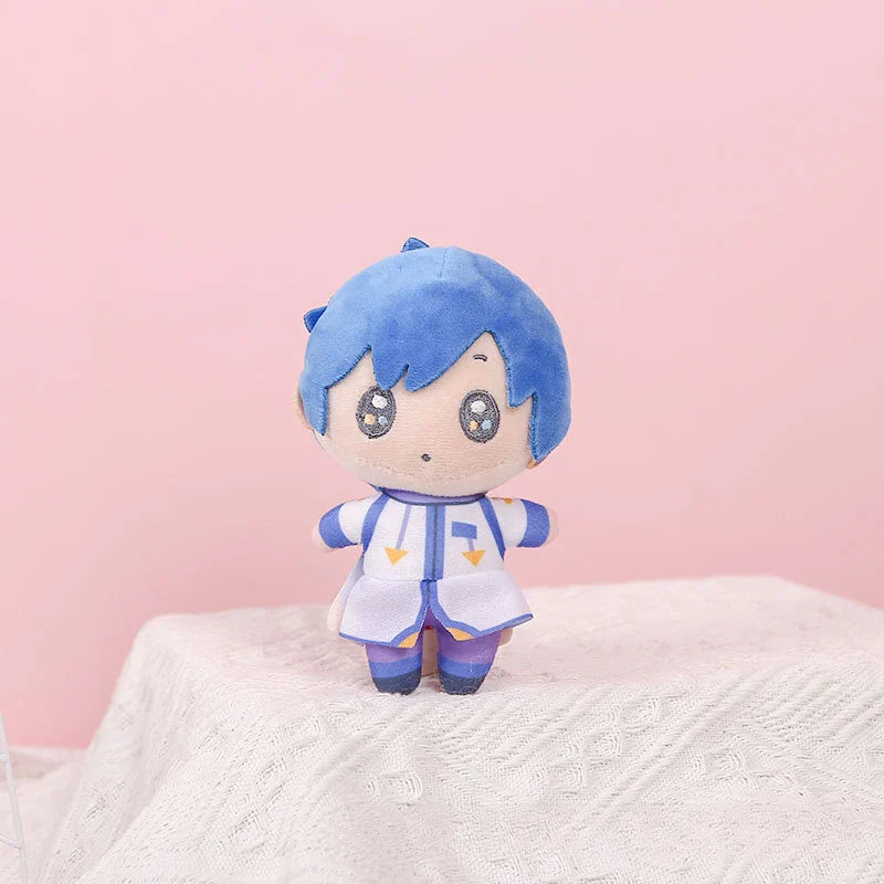 New Hatsune Miku 14cm Plush Keychain – Cute Soft Anime KAITO MEIKO Series Len Rin Stuffed Doll Bag Pendant, Girls Gift